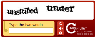 recaptcha anti spam captcha system