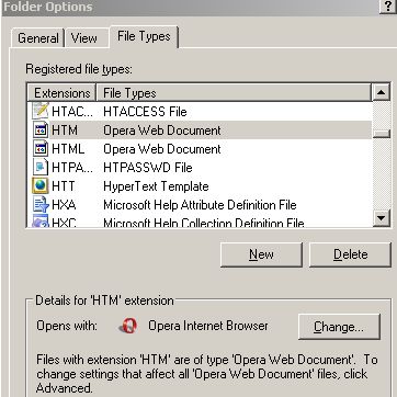windows explorer folder options