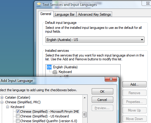 Guideline For Setting Up Hanyu Pinyin Chinese Input Method In Windows Computing Services Centre