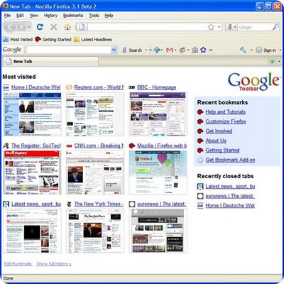 google-chrome-most-visited-history