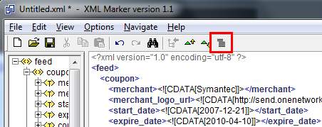 xmlmarker reindent xml software