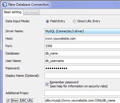 Use mysql to connect to remote database Use mysql to connect to remote database